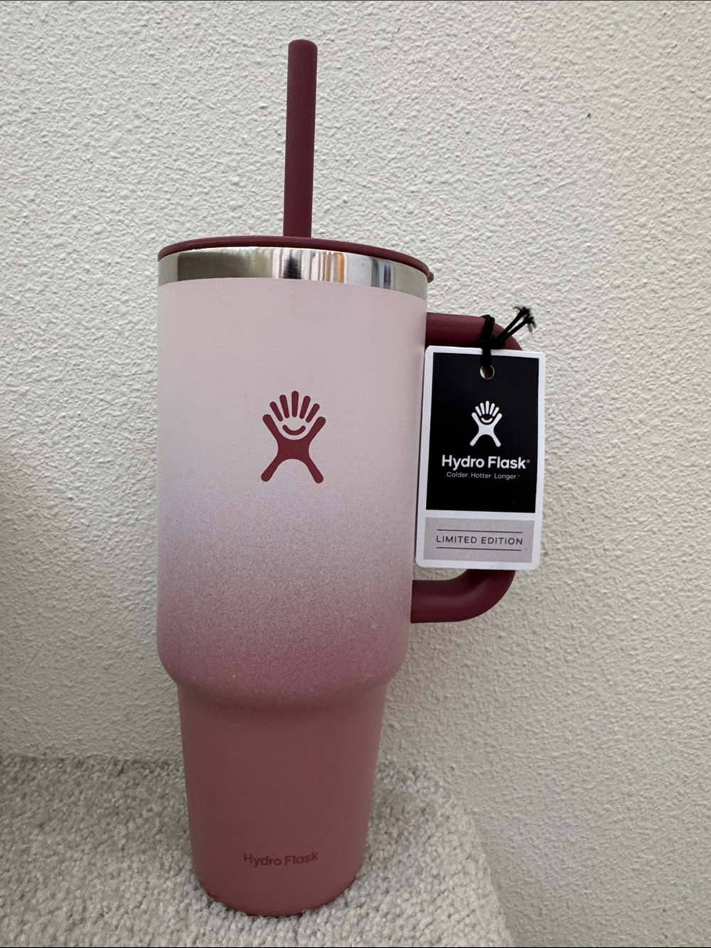 NWT Hydro Flask Limited Edition All Around Travel Tumbler Bayberry Ombré
